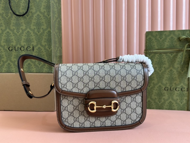 グッチ「Gucci」1955 ホースビット ショルダーバッグ
