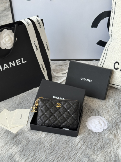 シャネル「Chanel」クイルティング ペンダント コインケース