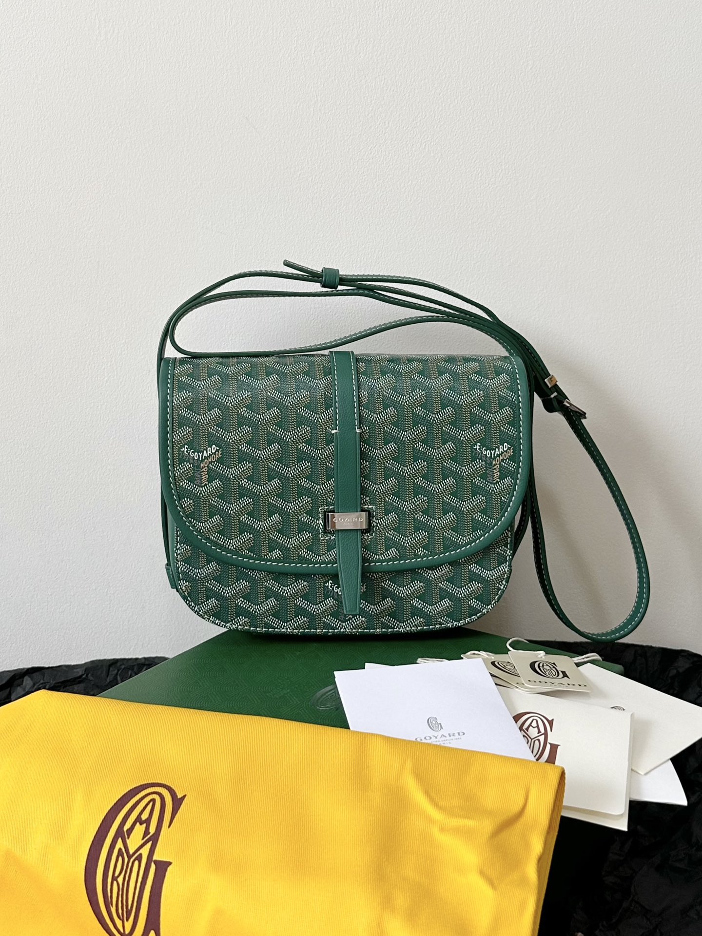 ゴヤール「Goyard」SAÏGON サドルバッグ