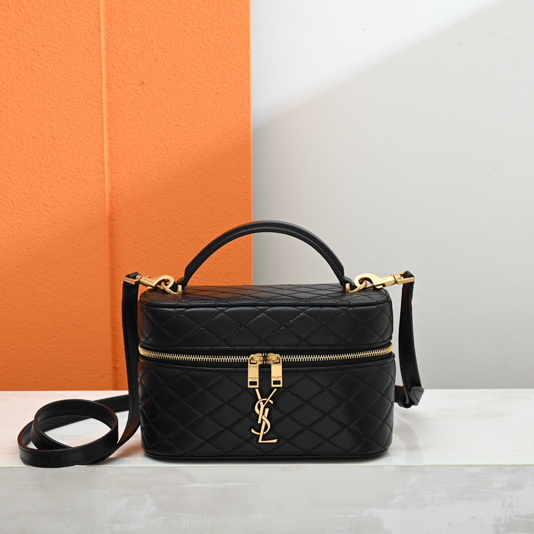 サンローラン「Saint Laurent」 MINI GABY ダブルジップショルダーバッグ