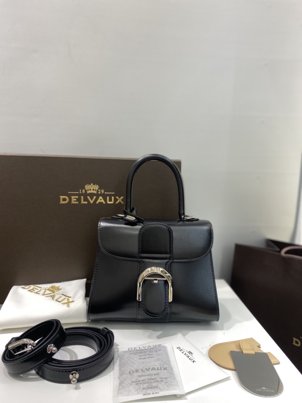 デルヴォー「Delvaux」デルボー ダブルジェ ミニダブルリングバッグ