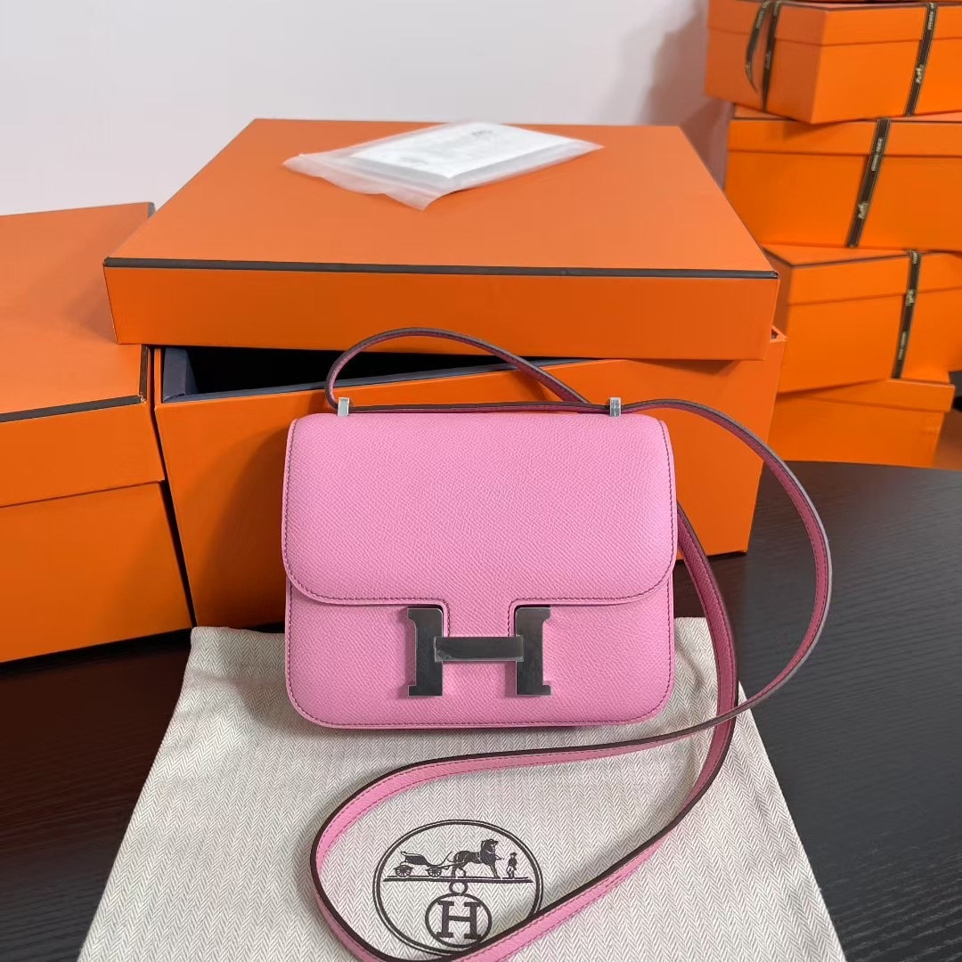 エルメス「Hermès」Pink Shoulder Bag