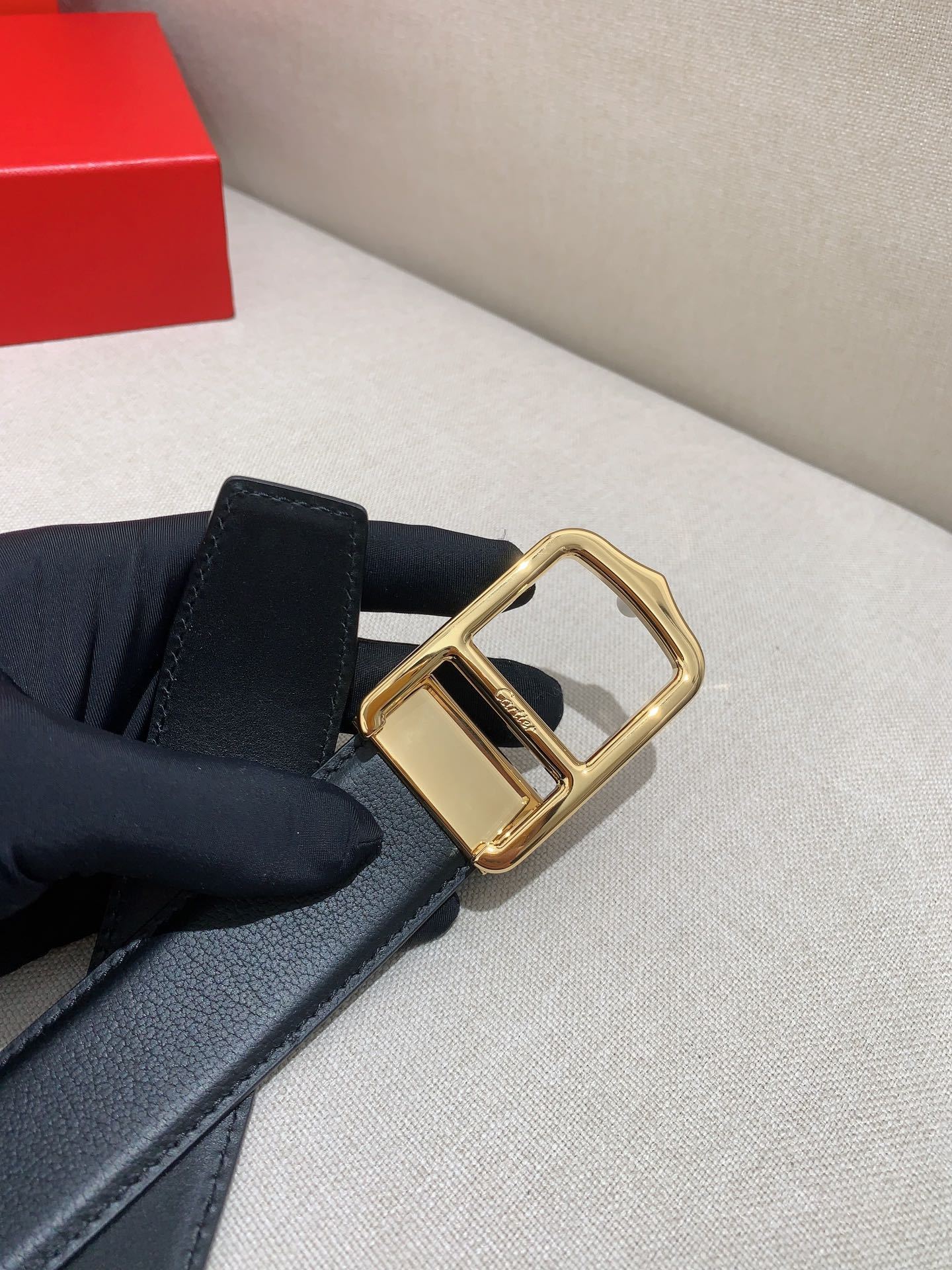 カルティエ「Cartier」バックル C ベルト-ISETAN PRESTIGE CURATED