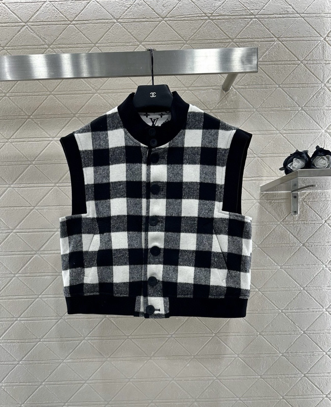 ルイ・ヴィトン「Louis Vuitton」25FW ダマスカスチェック ギャバジンコート-ISETAN PRESTIGE CURATED