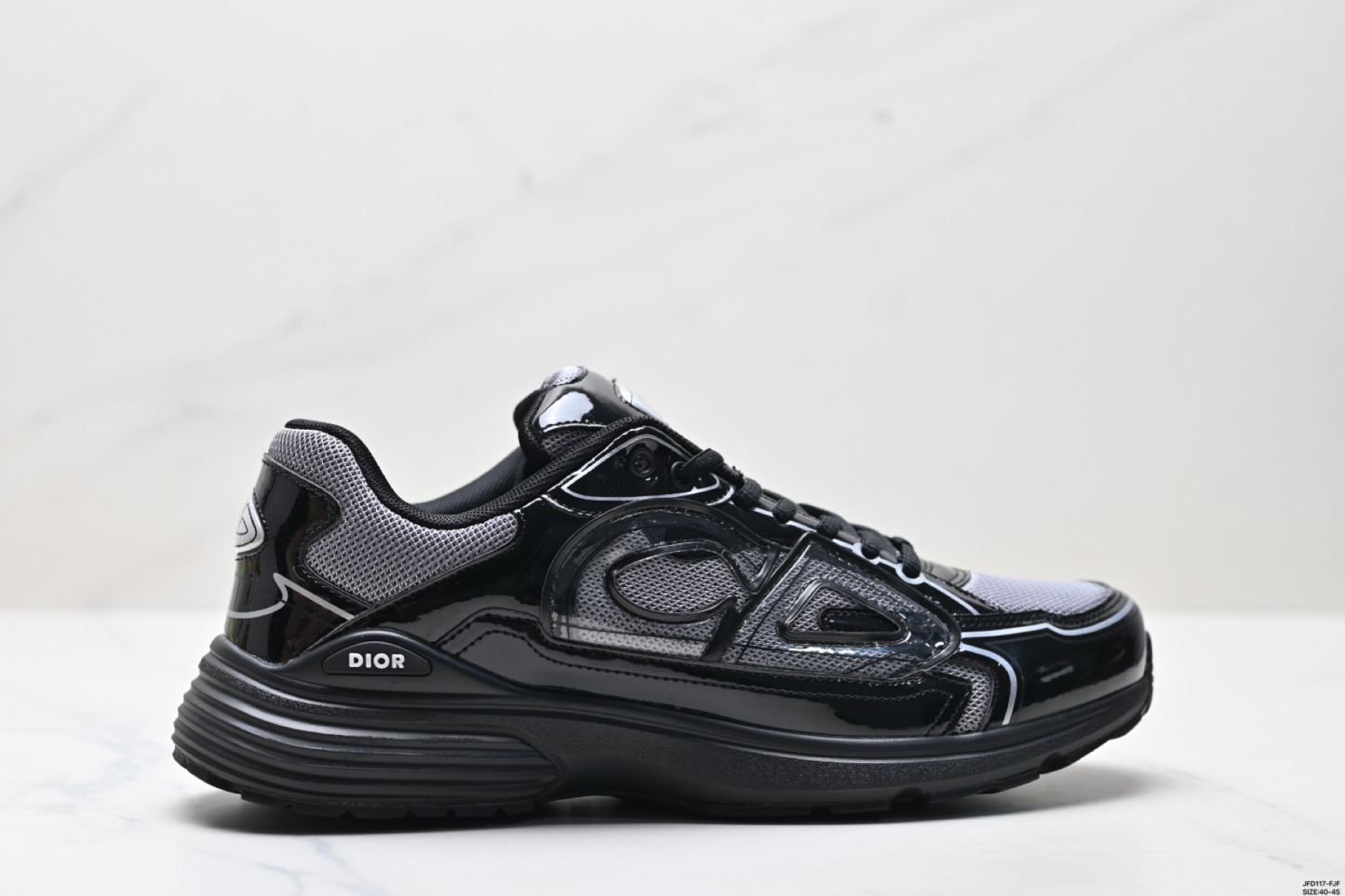 ディオール「Dior」 B30 メッシュ プラットフォーム スニーカー ユニセックス