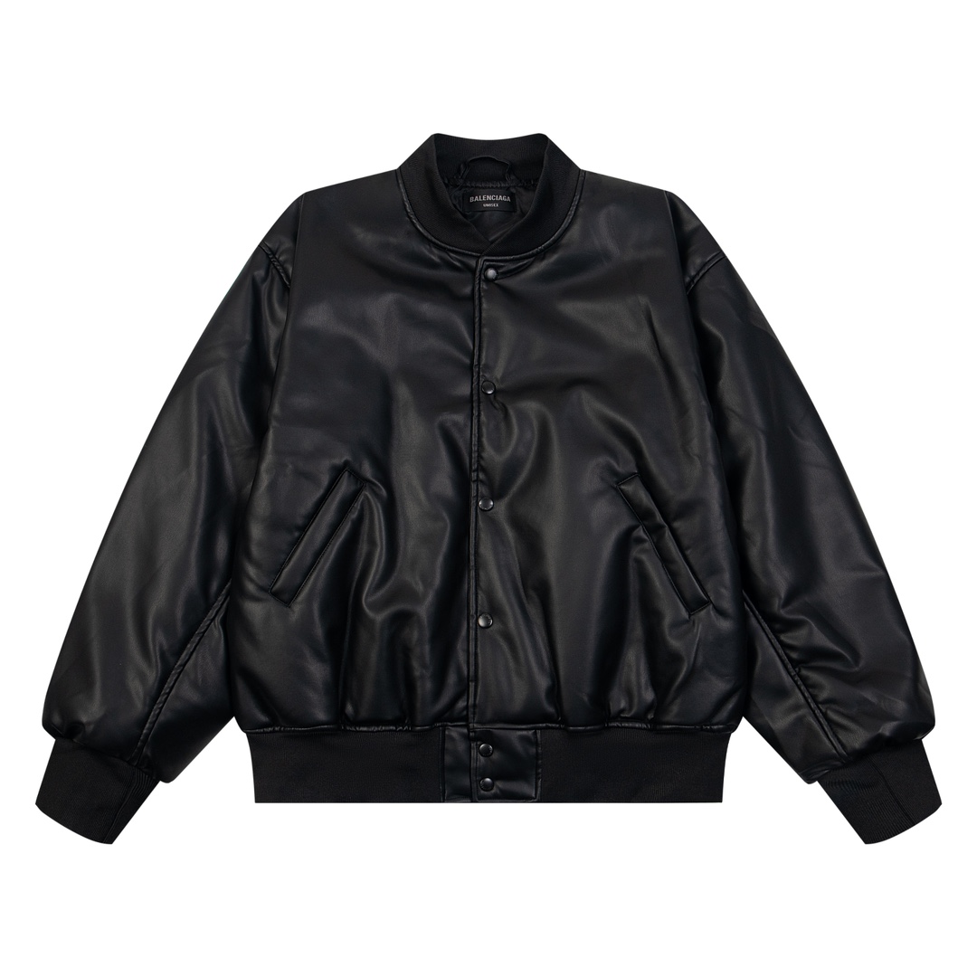 バレンシアガ「Balenciaga」24FW パリ パッチ ベースボール フライト ジャケット