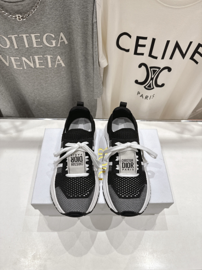 ディオール「Dior」2025SS アカデミック カップル レースアップ スニーカー