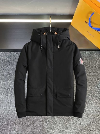 モンクレール「Moncler」カラーブロック ダウンジャケット