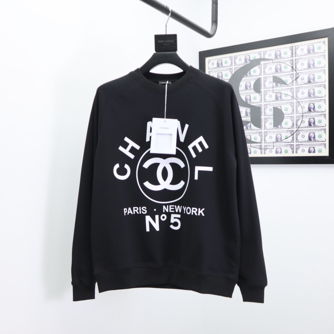 シャネル「Chanel」ダブルC ロゴ スウェットシャツ