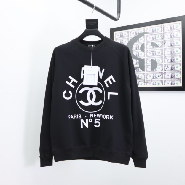 シャネル「Chanel」ダブルC ロゴ スウェットシャツ