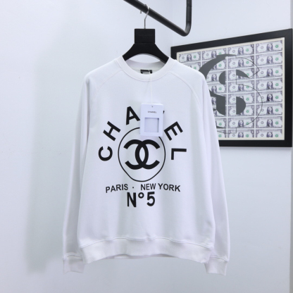 シャネル「Chanel」ダブルC ロゴ スウェットシャツ