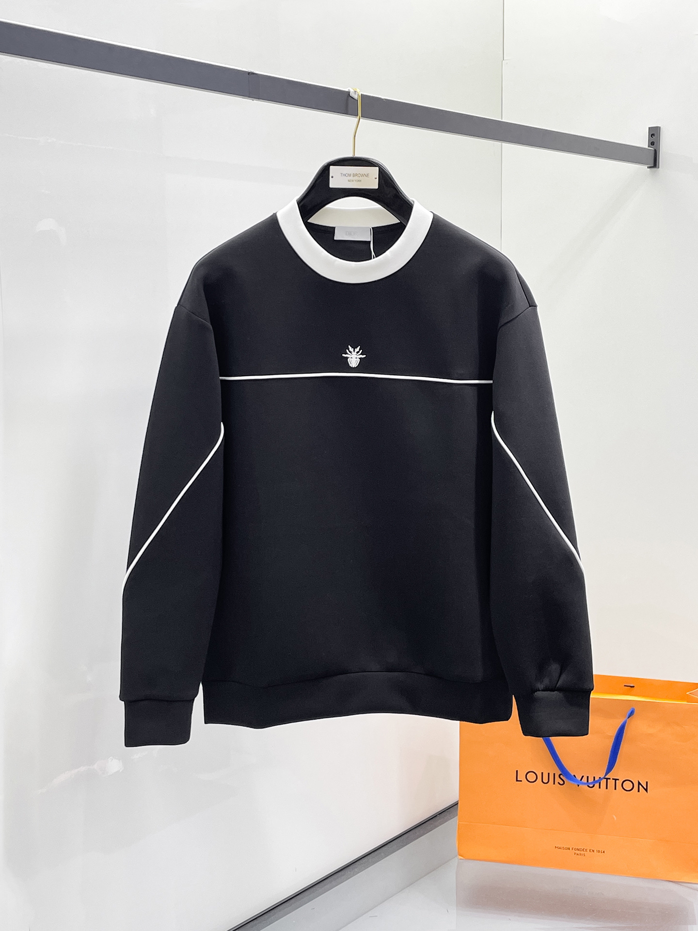 ディオール「Dior」レターロゴ スペースカットソール オーバーサイズ プルーフーディ