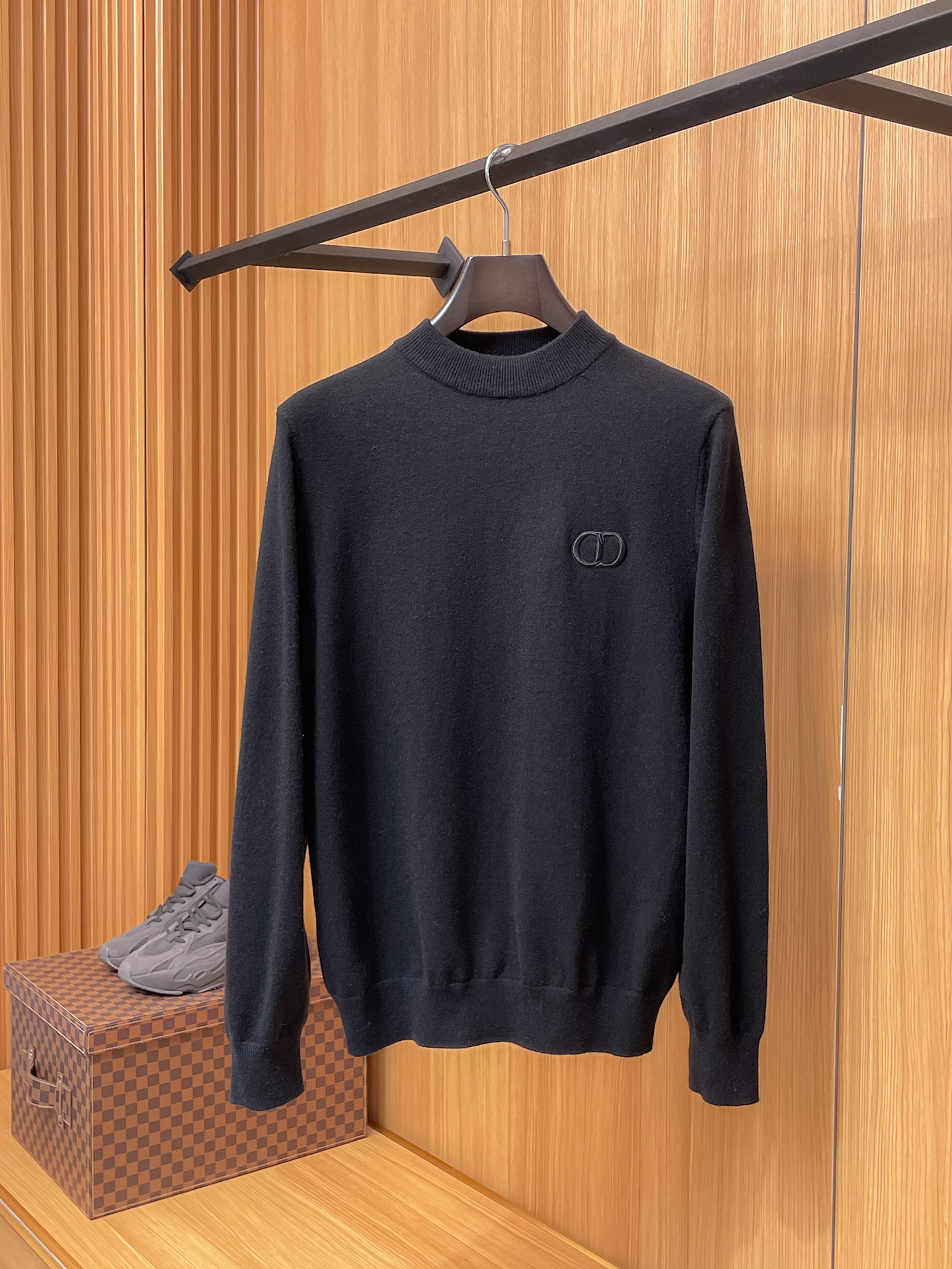 ディオール「Dior」ロゴ ハイネック セーター