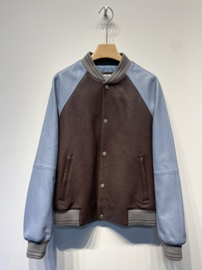 エルメス「Hermès」アーリー オータム ベースボール レザー ジャケット