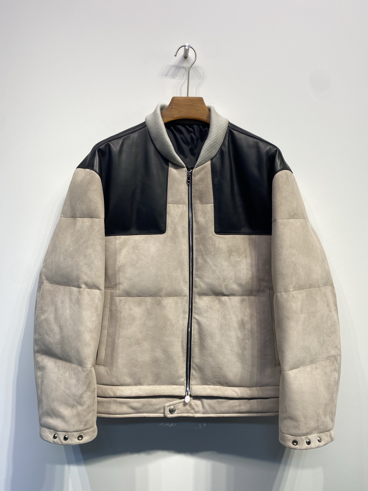 エルメス「Hermès」オートン/ウィンター ダウン レザー ジャケット