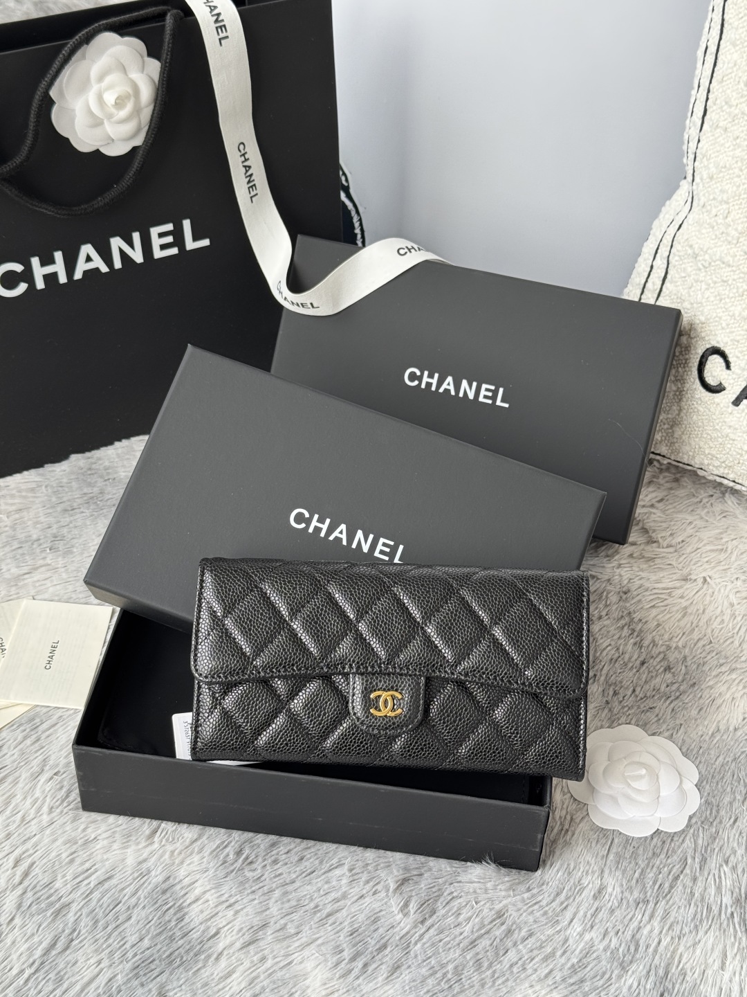 シャネル「Chanel」クラシックフラップ ロングウォレット
