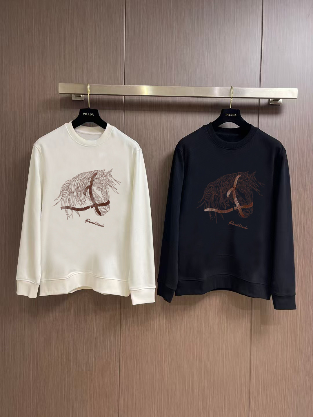 エルメス「Hermès」ヴィンテージ ループバック クルーネック スウェットシャツ