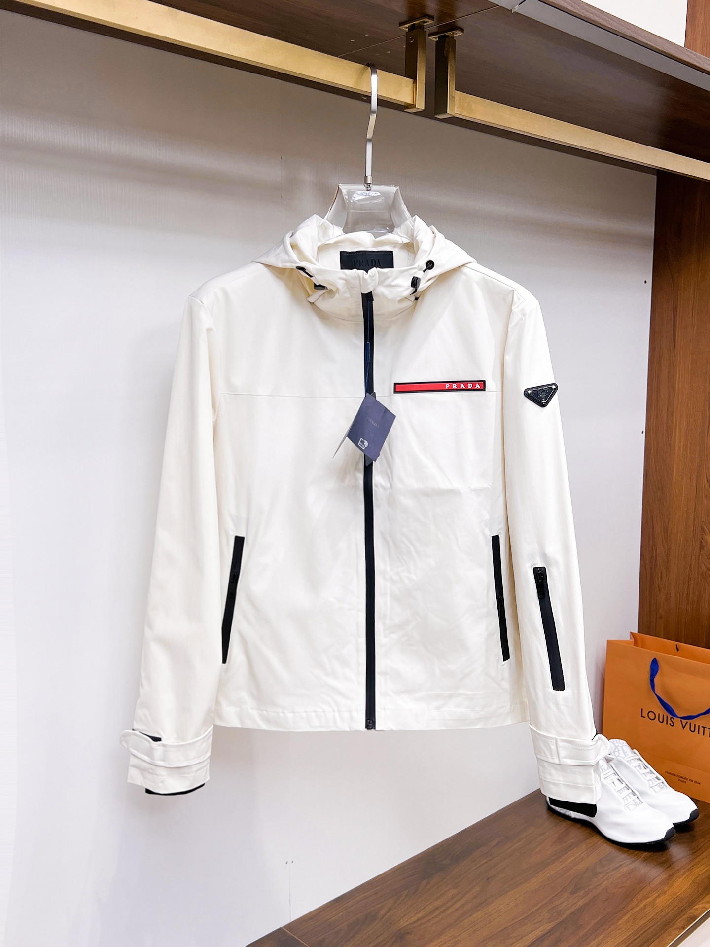 プラダ「Prada」リバーシブル ジャケット