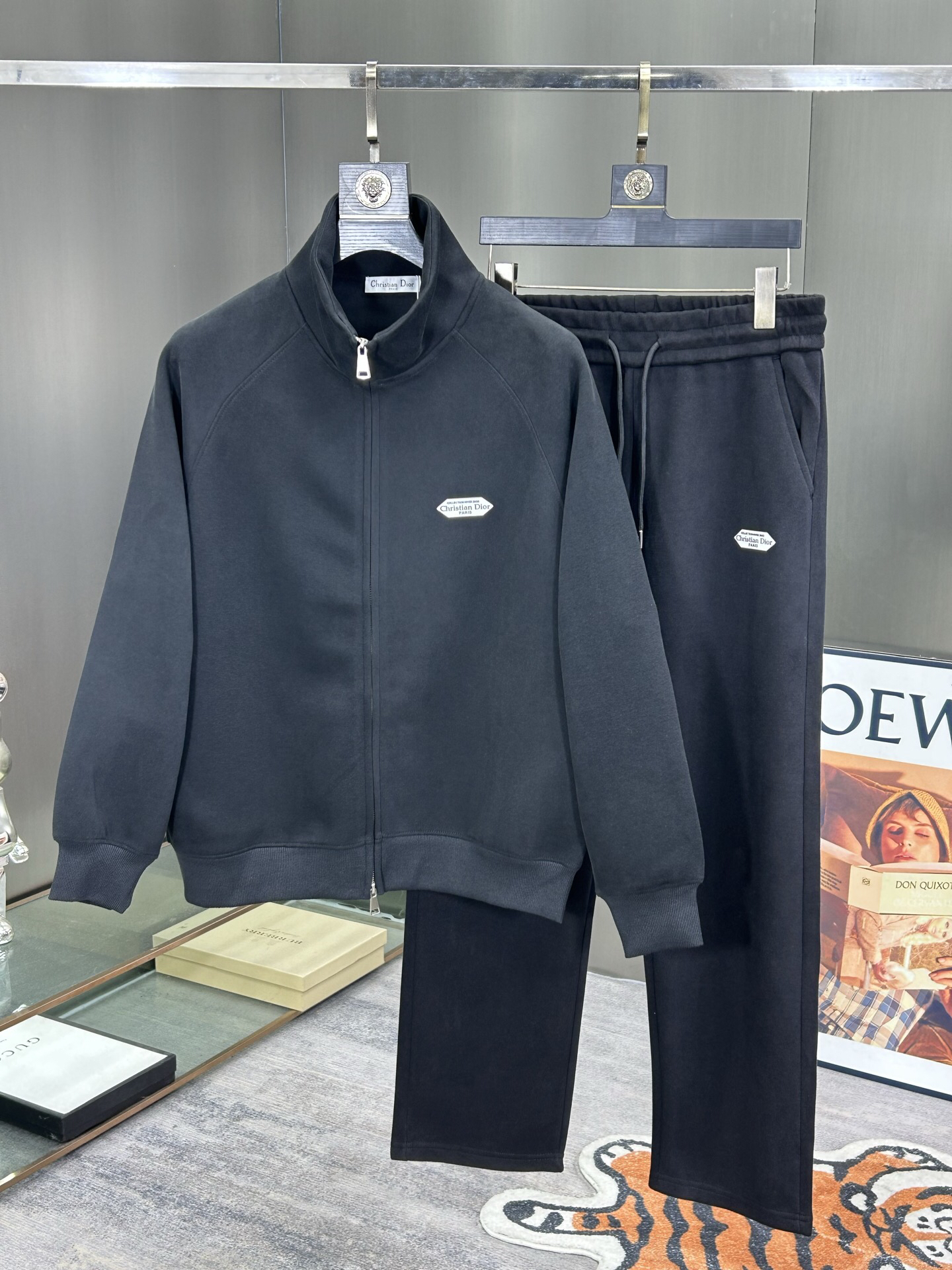 ディオール「Dior」ジャカード ジップアップ セットアップ