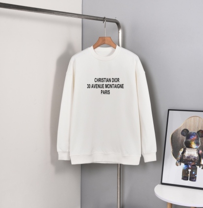 ディオール「Dior」エンブレム 刺繍 スウェットシャツ