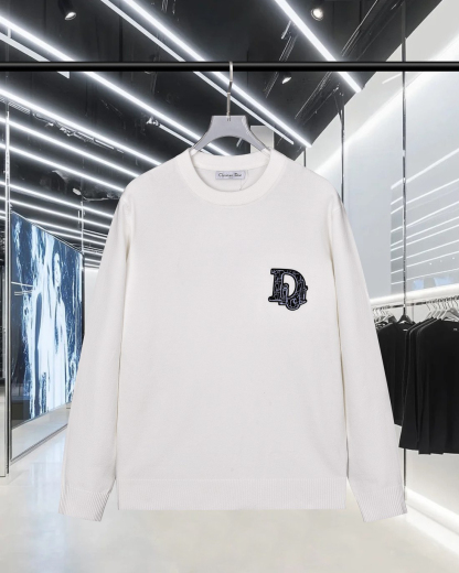 ディオール「Dior」エンブレム プルオーバー セーター