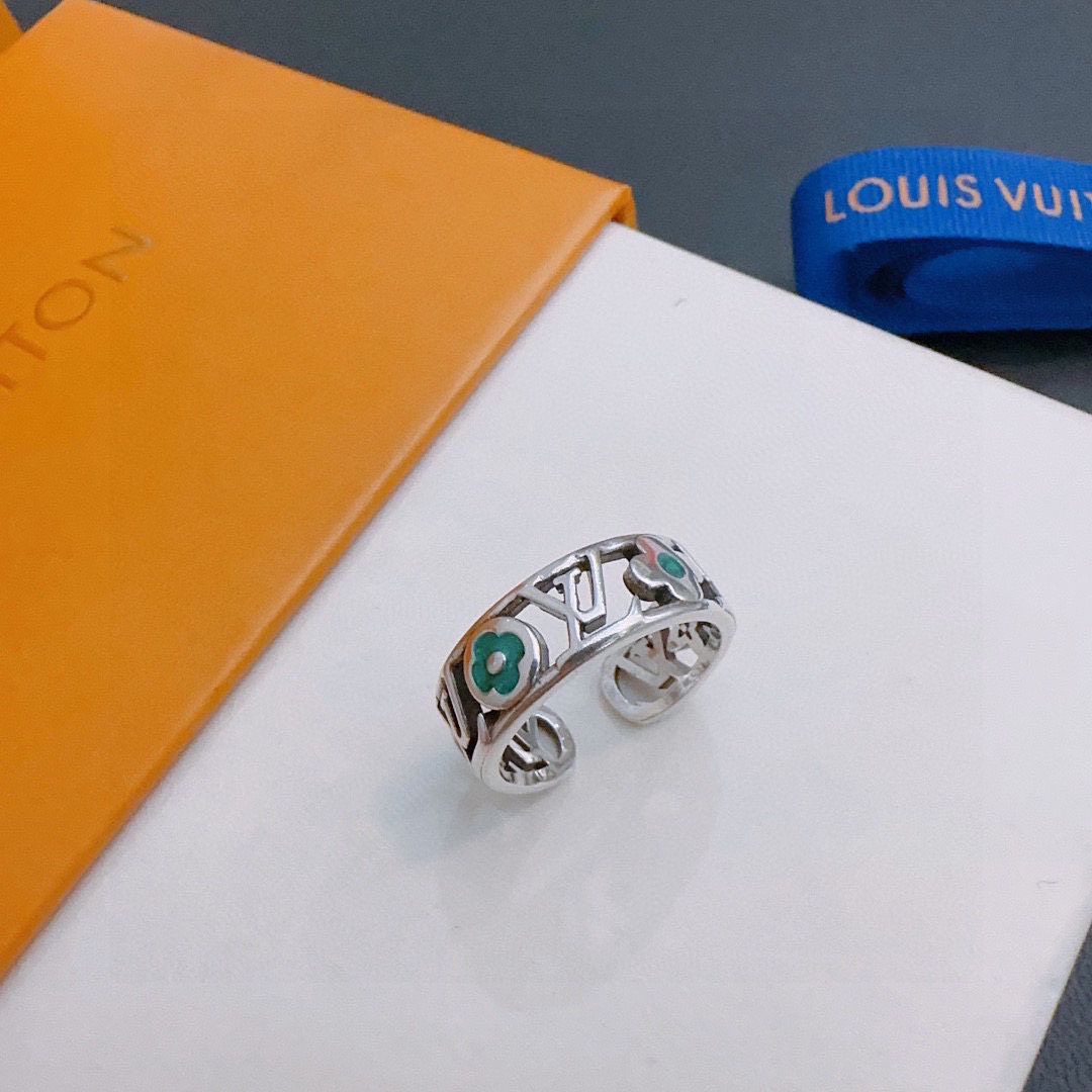 ルイ・ヴィトン「Louis Vuitton」Mosaic Chain リング