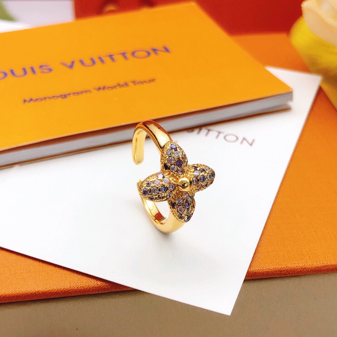 ルイ・ヴィトン「Louis Vuitton」 Flowergram リング