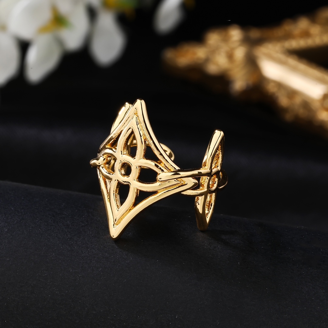 ルイ・ヴィトン「Louis Vuitton」Epi オープン リング