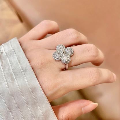 ルイ・ヴィトン「Louis Vuitton」Le Damier de Louis Vuitton ダイヤモンド リング