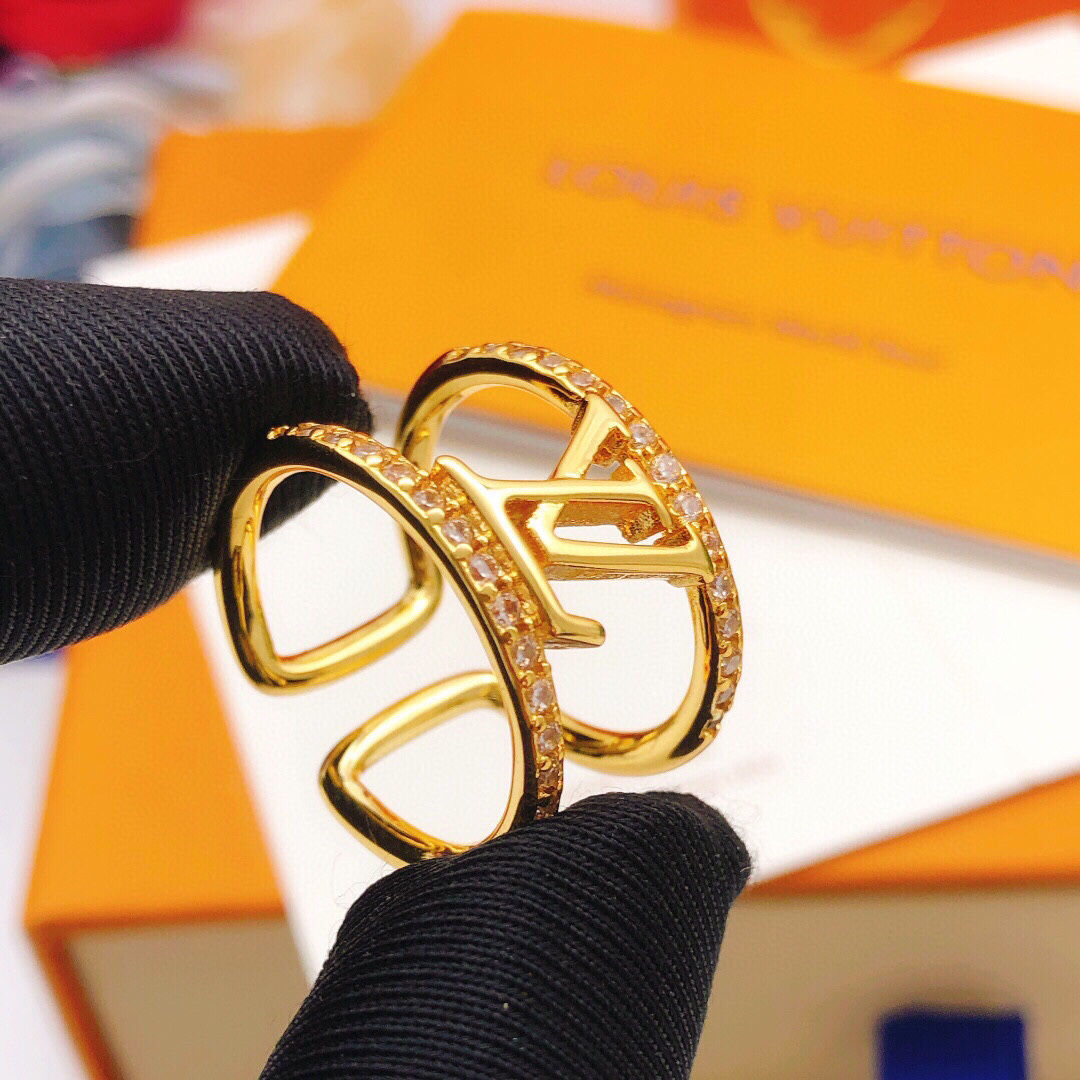 ルイ・ヴィトン「Louis Vuitton」Diamonds Pavé リング