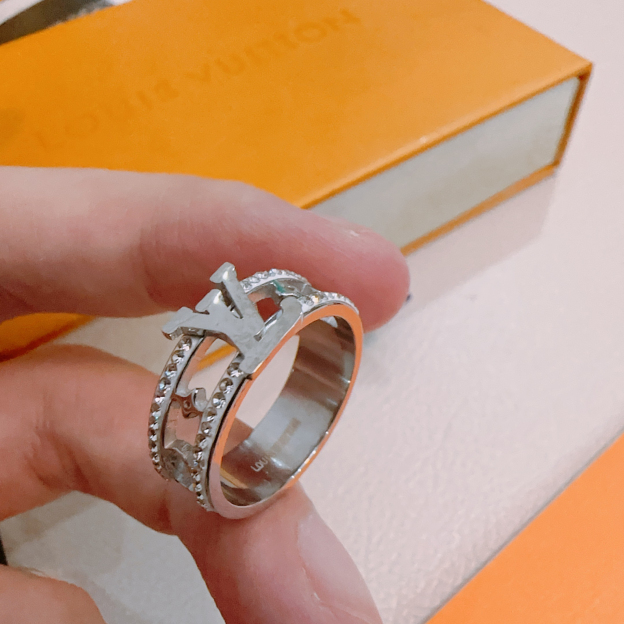 ルイ・ヴィトン「Louis Vuitton」Mosaic Thin Ringリング