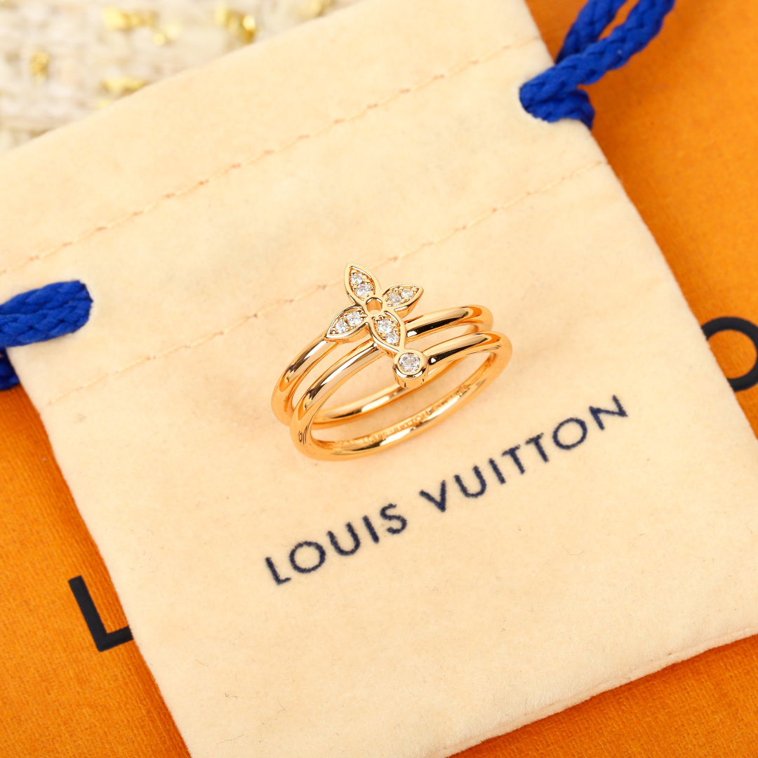 ルイ・ヴィトン「Louis Vuitton」Star Blossom リング