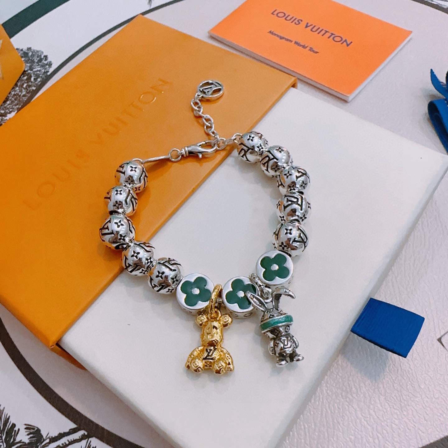 ルイ・ヴィトン「Louis Vuitton」Le Damier ブレスレット