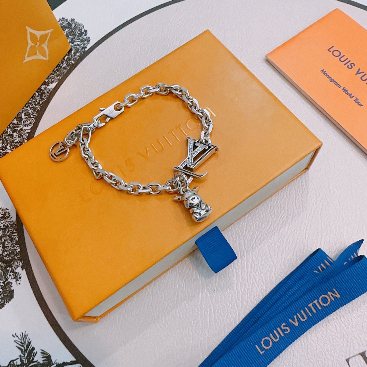 ルイ・ヴィトン「Louis Vuitton」Le Damier ブレスレット