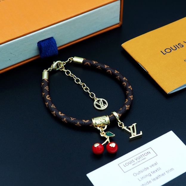 ルイ・ヴィトン「Louis Vuitton」MURAKAMI CHERRY ブレスレット
