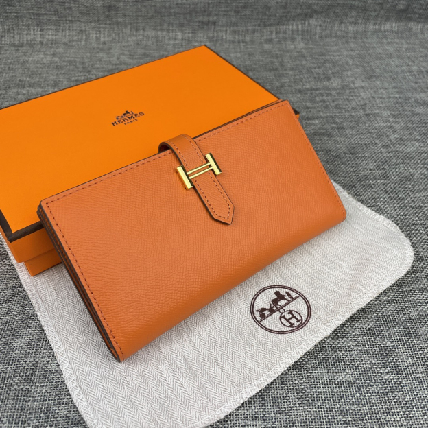 エルメス「Hermès」ベアーン モノクローム ウォレット 6色