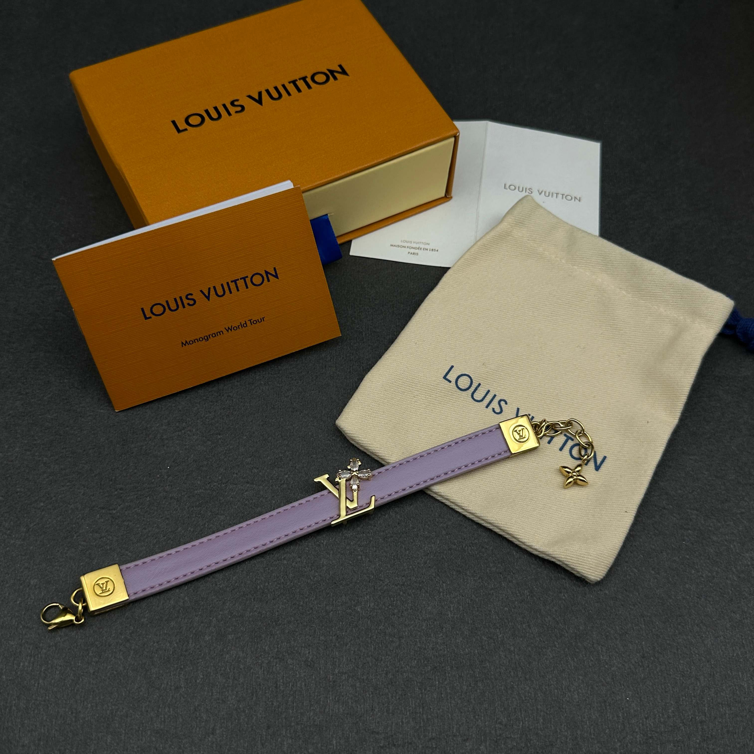 ルイ・ヴィトン「Louis Vuitton」CUT OUT DOUBLE ブレスレット