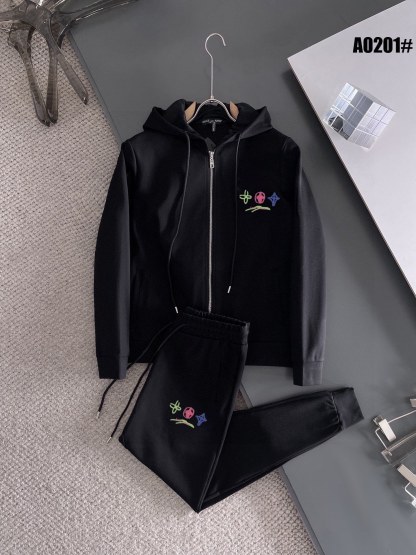ルイ・ヴィトン「Louis Vuitton」フード付きスウェットシャツ 