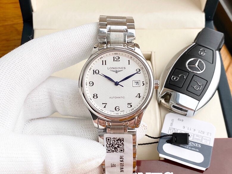 ロンジン「Longines」マスターコレクション 自動巻き メンズウォッチ 39mm