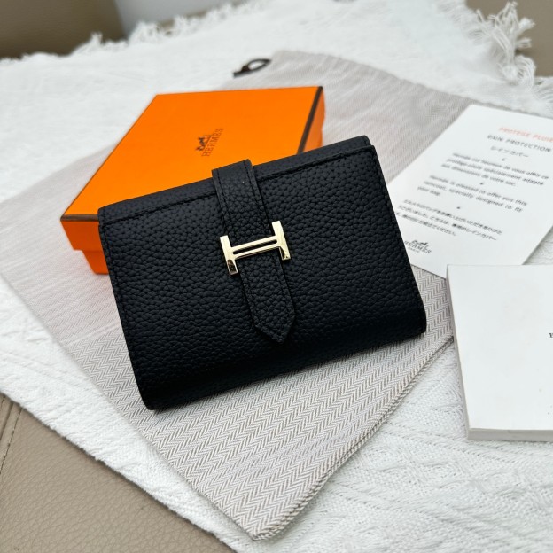 エルメス「Hermès」トゴレザー トリフォールドウォレット カードケース