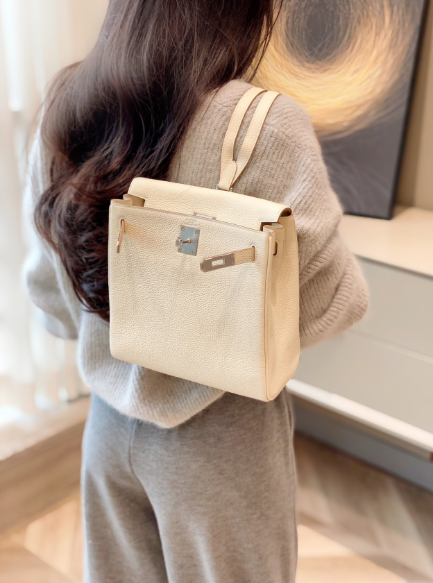 エルメス「Hermès」Herbag Zip 20 ショルダーバッグ