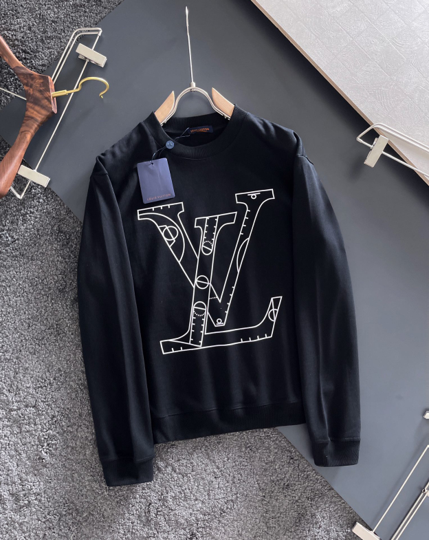 ルイ・ヴィトン「Louis Vuitton」モノグラム ロゴ スウェットシャツ