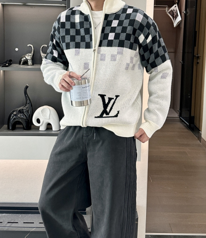 ルイ・ヴィトン「Louis Vuitton」カシミア&ウール混紡 高密度ニット ニット