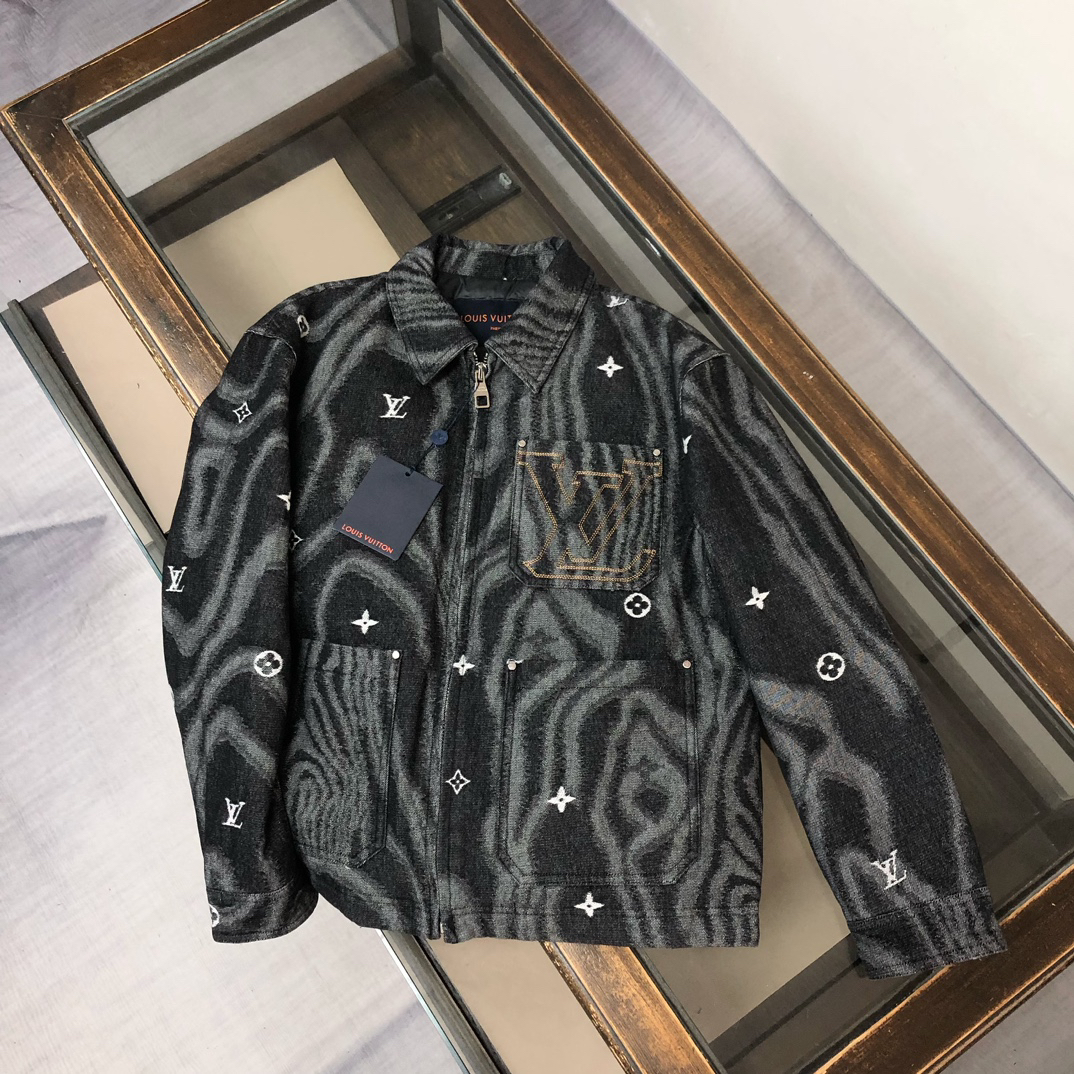 ルイ・ヴィトン「Louis Vuitton」2025 秋冬 バレー ジャケット スタジャン