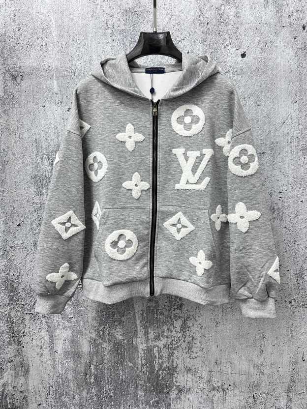 ルイ・ヴィトン「Louis Vuitton」フルジップパーカー ウールンジャケット