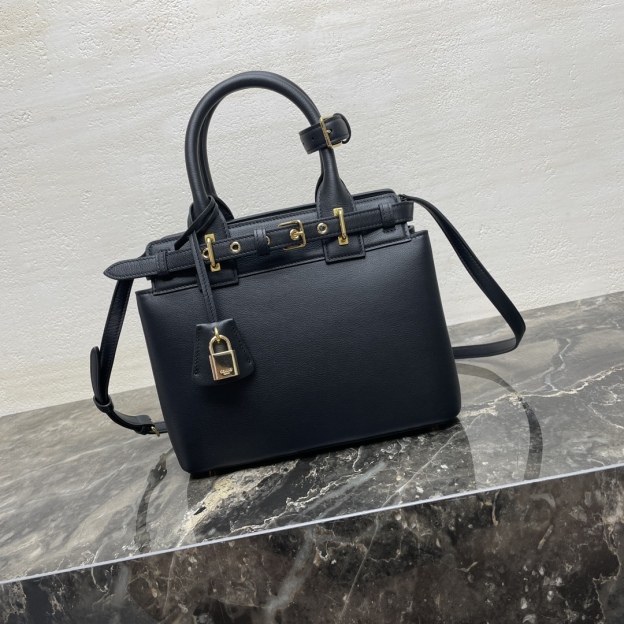 セリーヌ「Celine」CONTI 柔软牛皮革ハンドバッグ