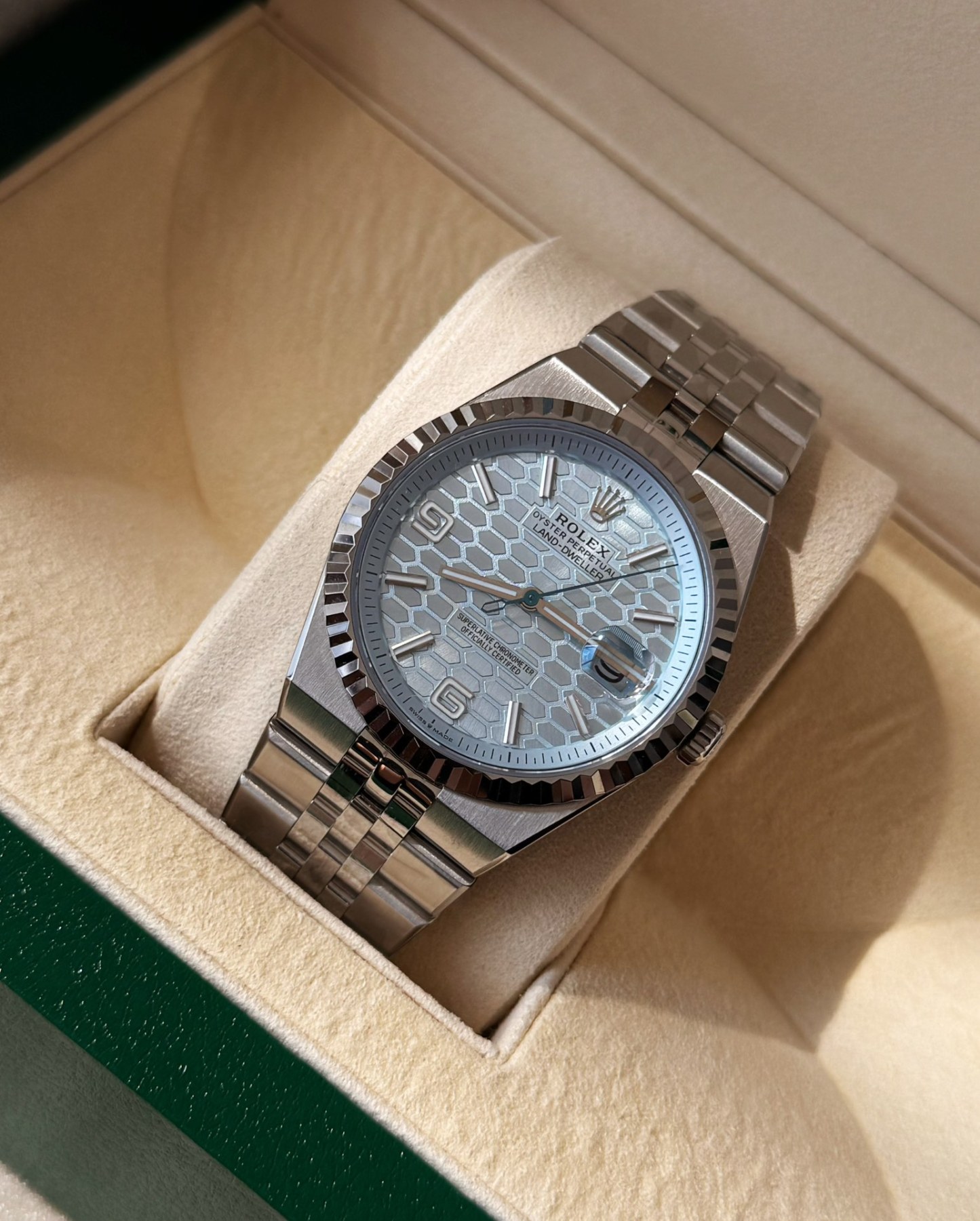 ロレックス「Rolex」ランドウェラー 40mm オイスターケース クロノメーター