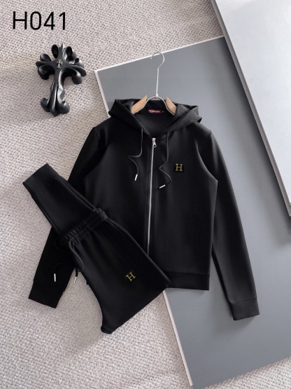 エルメス「Hermès」2026年春夏 ニット&パンツ セットアップ