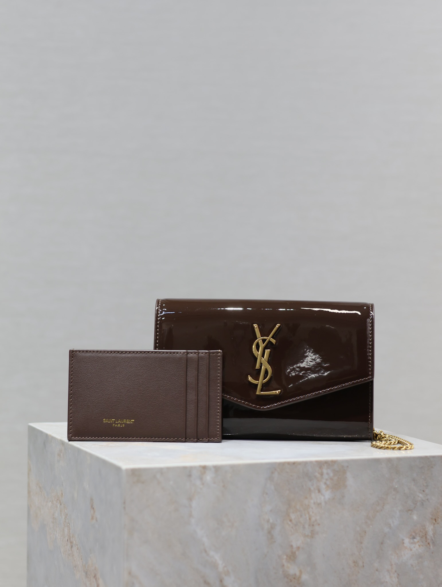 2026サンローラン「SAINT LAURENT UPTOWN チェーンウォレット