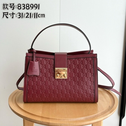 グッチ「Gucci」グッチ パドロック ミディアム トップハンドルバッグ / ハンドバッグ